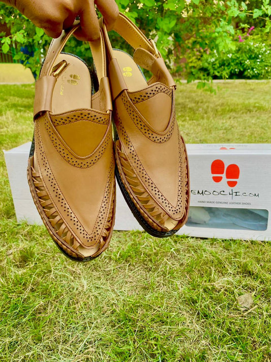 Kolhapuri Chappal 8020 Tan